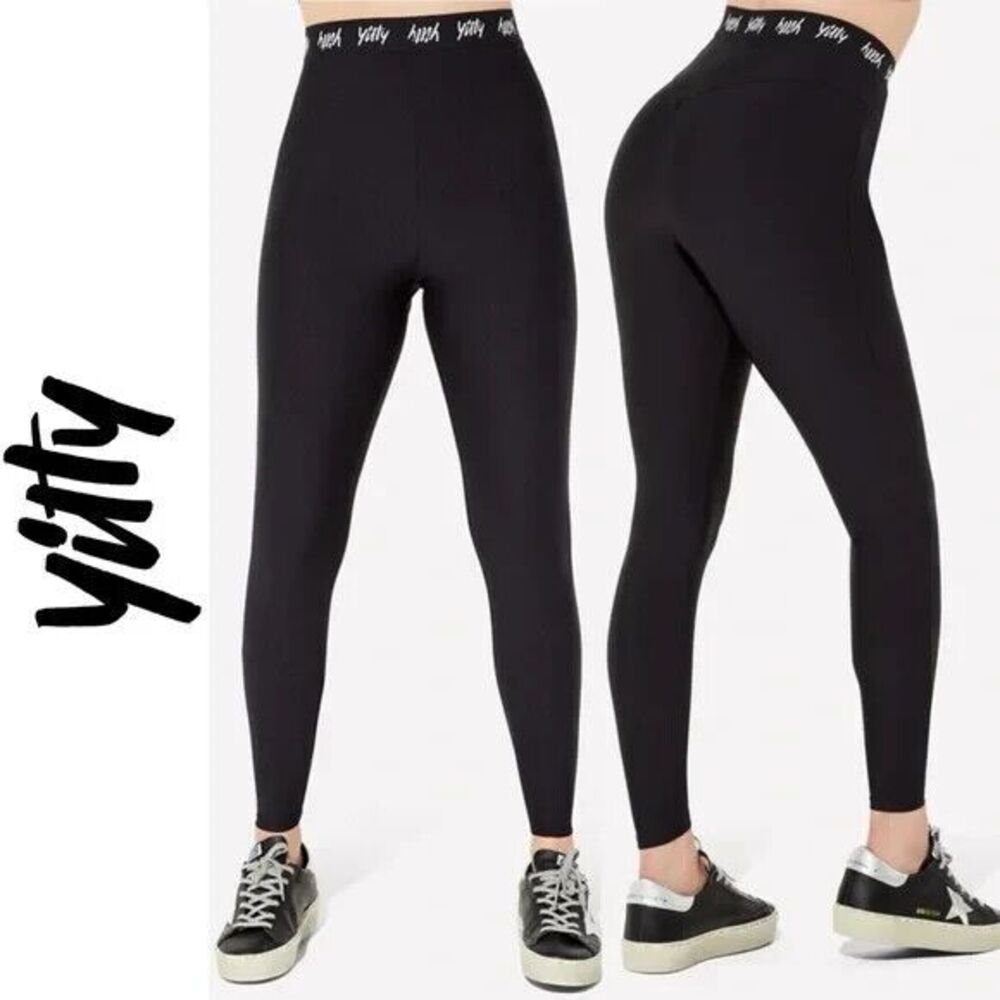 Yitty Women's Major Label Smoothing High Waist Legging BLACK Size XXL NW…